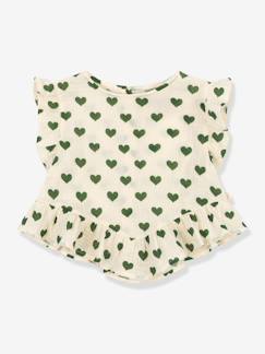 Meisje-T-shirt, souspull-Top met volantjes Coco