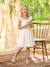 Robe fille broderie anglaise coton blanc - vertbaudet enfant 