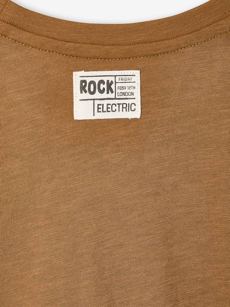 T-shirt manches longues garçon cappuccino - vertbaudet enfant 