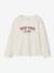 T-shirt manches longues fille écru - vertbaudet enfant 