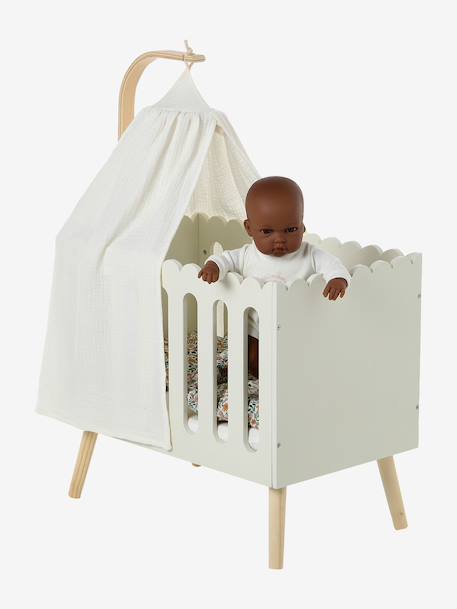 FSC® houten poppenbedhemel wit - vertbaudet enfant 