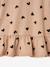 Blouse manches longues fille bois de rose+taupe - vertbaudet enfant 