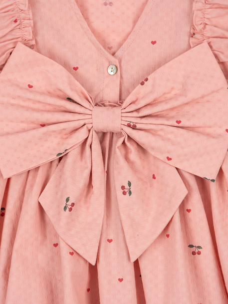 Robe Evia à volants rose - vertbaudet enfant 