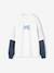 T-shirt manches longues garçon écru - vertbaudet enfant 