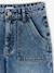 Jean large poches charpentier fille bleu foncé+bleu moyen+denim gris - vertbaudet enfant 