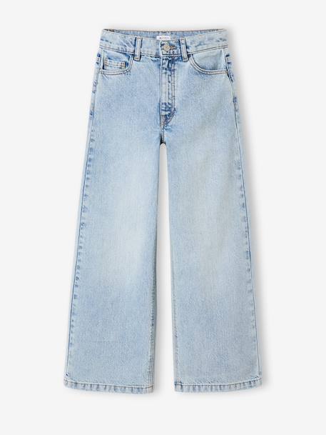 Fille-Pantalon large fille denim