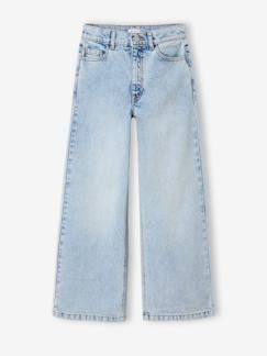Meisje-Wijde broek denim voor meisjes