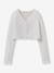 Korte bolero met knopen wit - vertbaudet enfant 