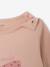 Lot de 3 T-shirts Basics bébé manches longues rose poudré+vieux rose - vertbaudet enfant 
