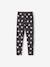 Set van 2 Basics meisjesleggings donkergrijs+kaki+rozenhout+saliegroen - vertbaudet enfant 