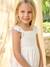 Robe fille broderie anglaise coton blanc - vertbaudet enfant 