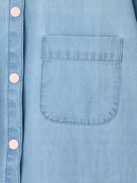 Tablier fille personnalisable bleu jean - vertbaudet enfant 