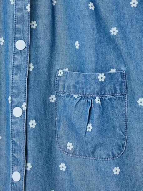 Tablier fille personnalisable bleu jean - vertbaudet enfant 