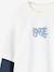 T-shirt manches longues garçon écru - vertbaudet enfant 