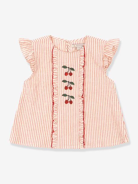 Top à volants Ellie rose - vertbaudet enfant 