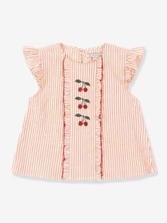 Meisje-T-shirt, souspull-Top met ruches Ellie