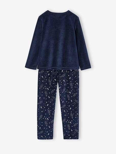 Lot de 2 pyjamas fille long rose poudré - vertbaudet enfant 