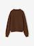 Gilet fille manches longues chocolat+vieux rose - vertbaudet enfant 
