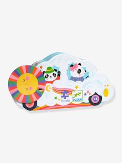 Speelgoed-Educatief speelgoed-Puzzels-DJECO puzzel 16 stukjes wolkenauto