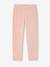 Set van 2 lange velours pyjama's roze (poederkleur) - vertbaudet enfant 