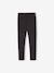 Lot 2 Leggings fille doublés maille polaire anthracite+prune - vertbaudet enfant 