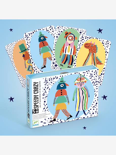 Kaartspel Speedy Crazy DJECO wit - vertbaudet enfant 