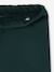 Set van 2 leggings gevoerd met fleece mesh voor meisjes antraciet+pruim - vertbaudet enfant 