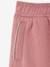 Jogging fille Basics long cordon marine+vieux rose - vertbaudet enfant 