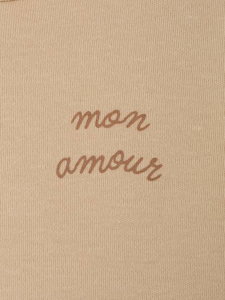 Lot de 3 dors bien bébé ouverture dos écru+vert sauge - vertbaudet enfant 