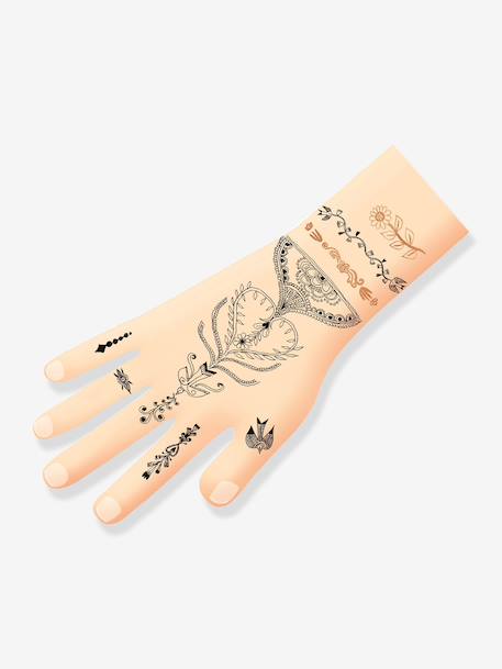DJECO tijdelijke tattoos Oriëntaalse sfeer sinaasappel - vertbaudet enfant 
