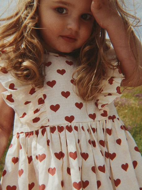 Robe Cianna Bow rouge - vertbaudet enfant 