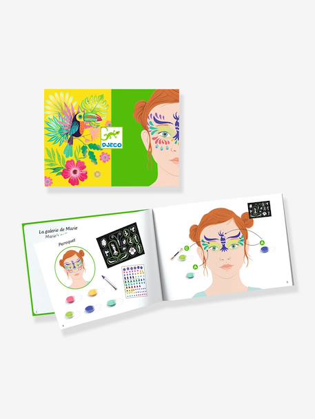 Schminkset Rio de Janeiro DJECO meerkleurig - vertbaudet enfant 