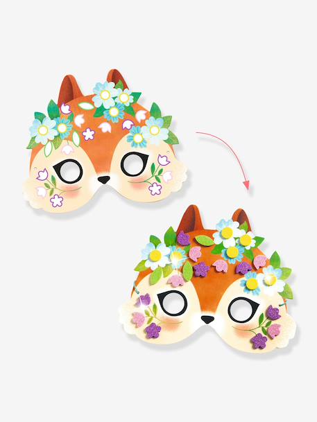 Lot 5 masques animaux DIY rose - vertbaudet enfant 