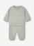 Sweatshirt en broek babyset ijsblauw - vertbaudet enfant 