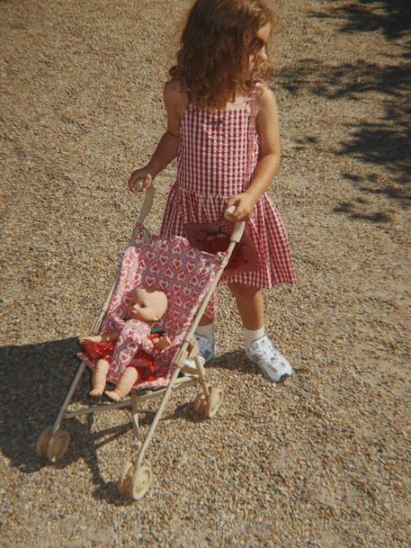 Robe à bretelles Isotta framboise - vertbaudet enfant 