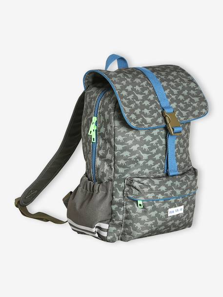 Sac à dos garçon polyester personnalisable kaki - vertbaudet enfant 