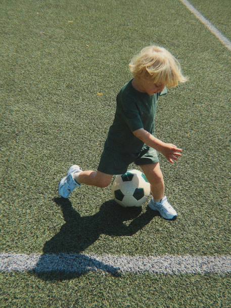 Ensemble T-shirt et short Famo vert - vertbaudet enfant 
