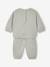 Sweatshirt en broek babyset ijsblauw - vertbaudet enfant 