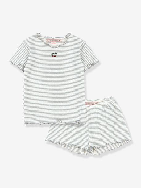 Ensemble pyjama bleu - vertbaudet enfant 