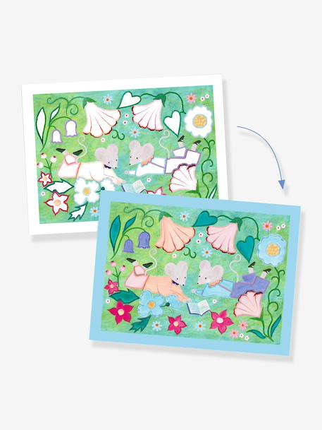 Peinture palette rêverie bleu - vertbaudet enfant 