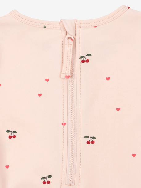 Maillot de bain manches longues rose - vertbaudet enfant 