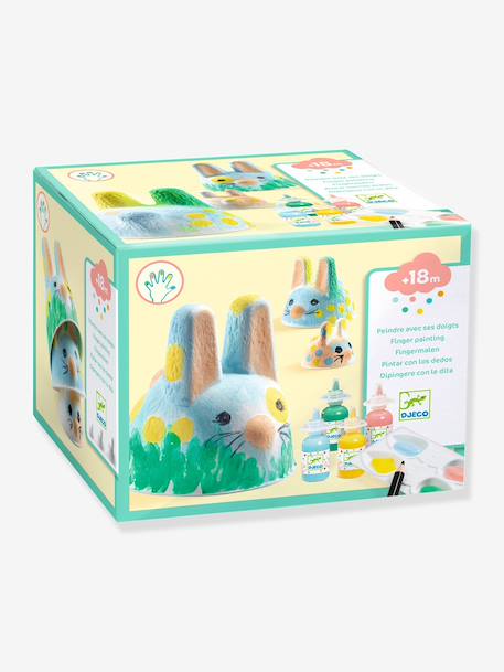 Vingerverven DJECO konijntjes beige - vertbaudet enfant 