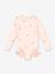 KONGES SLOJD badpak met lange mouwen rozen - vertbaudet enfant 