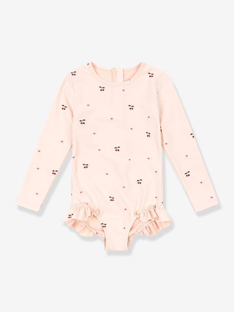 Maillot de bain manches longues rose - vertbaudet enfant 