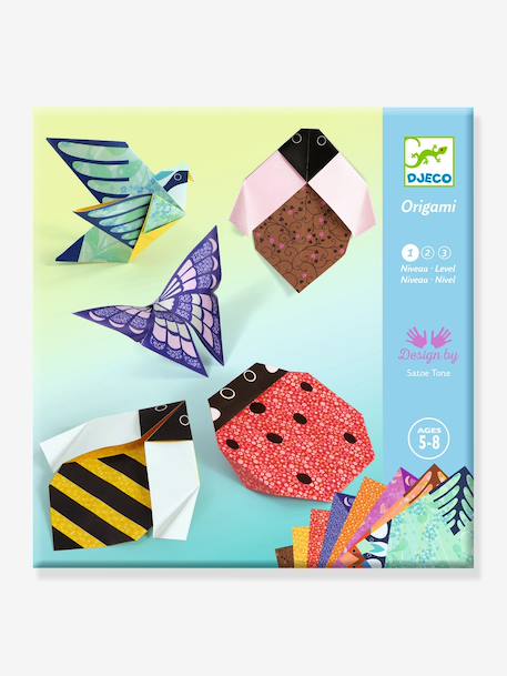 Origami in mijn tuin DJECO blauw - vertbaudet enfant 