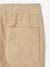 Ribfluwelen jongensjoggingbroek, eenvoudig aan te trekken beige+leiblauw+marineblauw - vertbaudet enfant 