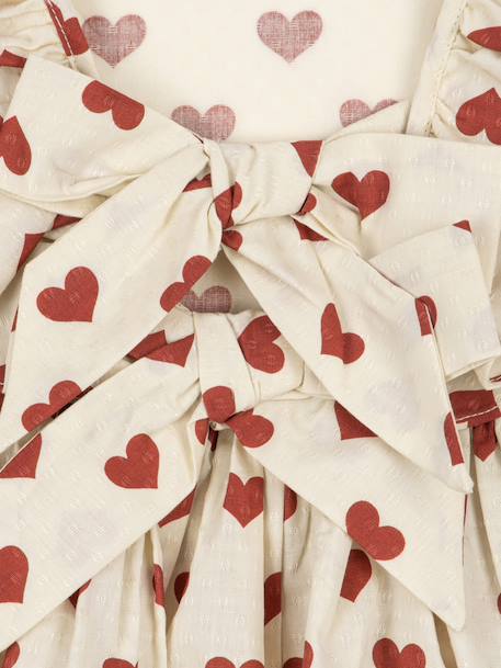 Robe Cianna Bow rouge - vertbaudet enfant 