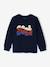 T-shirt manches longues garçon marine+noisette - vertbaudet enfant 