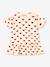 T-shirt bas volant rouge - vertbaudet enfant 