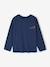 T-shirt manches longues garçon bleu océan+ocre+vert sapin - vertbaudet enfant 